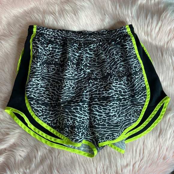 Nike Pants - Nike Black White Leopard Print Dri Fit Shorts